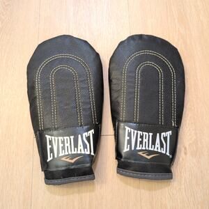 Everlast Boxing Mitts Training Speed Bag Globes Black